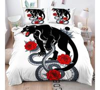 Gumntun Funda Nórdica 200x200 cm áGuila en 3D NiñO, Ligero Juegos de Fundas para Edredón, Impreso en 3D Conjuntos de Cama para Todas Las Estaciones (2 Funda de Almohada 50x75 cm)_15216a