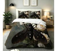 Gumntun Funda Nórdica - 240x260 cm Polilla Florida para 180 camas-A261