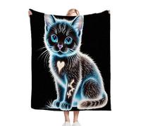 Gumntun Mantas Cama 180-240x260 cm Perro Adulto En 3D, 3D Estampado Manta Sofá de Franela, Sherpa Gruesa Caliente Frazada para Mujeres Hombres Parejas y Familias_B3030