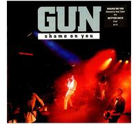 Gun (80s) - Shame on you (1990, UK) / Vinyl single [Vinyl-Single 7'']
