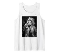 Gun Club Jeffrey Lee Pierce En Vivo por David Corio Camiseta sin Mangas