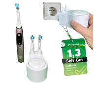 GuNaMa Enchufe inalámbrico para cepillo de dientes compatible con Oral-B, iO, 7, 8, 9 cepillos de dientes eléctricos, soporte para cepillo de dientes, soporte para enchufe con cabezales, soporte para
