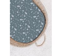 GUNAMUNA Fundas para cambiador unisex para bebé, ultra suaves y seguras para la piel, baby shower, 30 x 18 pulgadas, espacio