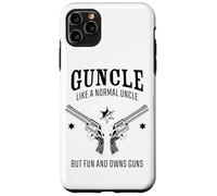 Guncle, Like a Normal Uncle But Fun and Owns Guns Carcasa para iPhone 11 Pro Max