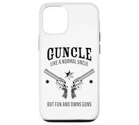 Guncle, Like a Normal Uncle But Fun and Owns Guns Carcasa para iPhone 12/12 Pro