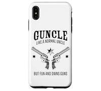 Guncle, Like a Normal Uncle But Fun and Owns Guns Carcasa para iPhone XS Max