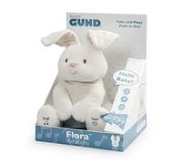 GUND - Baby Flora, The Animated Bunny - Conejo de Peluche