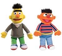 GUND Barrio Sésamo Animal Duo Pack, Bert/Ernie 14 pulgadas