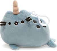 Gund- GND GLC PusheenNarwahl BckpkClp 5" GML, Multicolor, 6055560