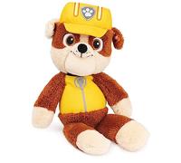 GUND Paw Patrol - Peluche oficial de Rubble Take Along Buddy, juguete de peluche premium a partir de 1 año, amarillo/marrón, 33 cm