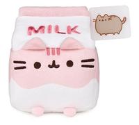 GUND Pusheen - Gato de peluche con leche de fresa para niños de 8 años en adelante, rosa/blanco, 6 pulgadas