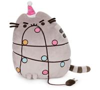 GUND Pusheen Holiday Christmas Light Up LED Plush Animal Cat