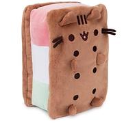 GUND Pusheen - Sándwich de helado napolitano de 9.5 pulgadas Squisheen de 12 pulgadas, 8+