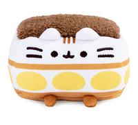 Gund Pusheen Tiramisu - Peluche blando para niños de 8 años en adelante, blanco/marrón, 4 pulgadas