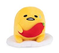 GUND Sanrio Gudetama The Lazy Egg Stuffed Animal, Spicy Gudetama Plush Toy for Ages 1 and Up, 5 pulgadas