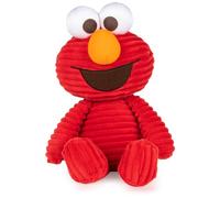 GUND Sesame Street - Peluche oficial de Elmo Muppet de pana para edades de 1 año en adelante, rojo, 10.5 pulgadas
