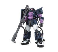 Gundam - MG 1/100 MS-06R-1A Zaku II Negro Tri-Stars - Kit de Modelo
