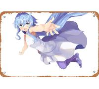 Gundam, Sara, Gundam Build Divers - Póster de anime para decoración de pared del hogar, letrero de metal retro, 20 x 30 cm