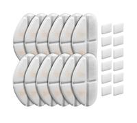 Gundhgstrr Filtros y Esponjas de Bomba para Bebederos de 7 L/1,8 Galones para Perros y Gatos. Reemplazo de Filtro 12+12.