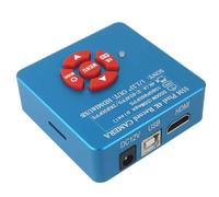 Gundhgstrr Microscopio Trinocular Estéreo Digital con Cámara y Lupa, 1080P, 4K, Tipo C, 55 MP, Compatible con, TF, UE