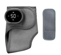 Gundhgstrr Tobillera Calefactable para Masaje de Pies, 2 Unidades, para Aliviar el Dolor y la Circulación, Inalámbrica, con 3 Niveles de Vibración y 5 Ajustes de, Pantalla LCD para Aliviar el Dolo