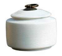 Gundhgstrr Urnas de Cerámica para Perros, Cachorros, Ataúd Ceremonial, Urna de Cremación, Recuerdo, Color, 13,3 X 10,5 Cm