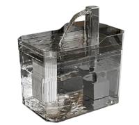 Gundhgstrr Water Feeder Auto Filter Transparent Cat Drinker USB Anti-Dry Burning Recirculate Filtering Water B