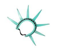 Gungtj 4th of July Headband, Estatua Goddesses Traje, 11,81 x 5,12 x 3,94 pulgadas Comfortable Fit, Lightweight Patriotic Prop for Events, School, Independence Day, Desfile y Rendimiento