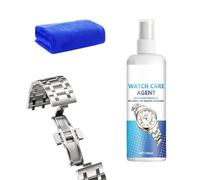 Gungtj Agente limpiador de relojes, agente de cuidado de pulido de joyas, solución de detalles de relojes, para el hogar, oficina, estudio, taller, coleccionistas, profesionales, entusiastas