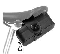 Gungtj Alforja para sillín de bicicleta, posición bajo el sillín, bolsa trasera de liberación rápida, para ciudad, niños, viajes, viajes, bicicleta para adultos
