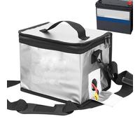 Gungtj Almacenamiento de batería, de Alta Capacidad, Portador de Seguridad ignífugo a Prueba de explosiones, Segura a Prueba de explosiones, Extra espaciosa, 21.5 x 14.5 x 16.5 Pulgadas,