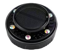 Gungtj Ambientador Solar Giratorio,Ambientador Difusor De Coche - Adornos seguros para el tablero,terapia para coche Ambientadores de coche de larga duración refrescante ecológico