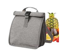 Gungtj - Bolsa plegable para almuerzo, bolsa de alimentos, bolsa de almuerzo impermeable, bolsa de almuerzo aislada, bolsa de almuerzo ajustable, bolsa de almuerzo, bolsa para trabajo, portátil de
