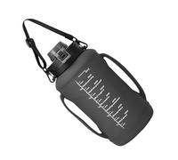 Gungtj Bottle, Travel Silicone Bottles, Reusable Drinkware with Handle, Hidration Cup Hidration Cup, Leak proof Design for Outdoor Activities, Cycling, Picnic, 4.53x10.24 Inch