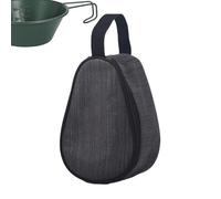 Gungtj Camping Bowl Organizer, Large Capacity Basin Bag, Portable Camp Kitchen Storage, Backpacking Must-Have Arranger, 7,87 x 5,51 x 3,94 pulgadas, Perfect for Tenting, Traveling
