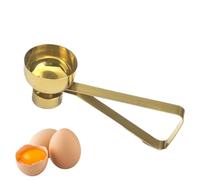 Gungtj Cascanueces, cortador de huevos - Abrehuevos de acero inoxidable - Herramientas de galletas rápidas, abridor de huevos de acero inoxidable para ahorrar tiempo, cascanueles para la cocina