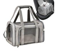 Gungtj Cat Carrier, Multifunctional Puppy Transporter, Compact Bearer Cats and Dogs, Portable Pet Travel Bag, 15,75 x 9,84 x 9,84 pulgadas, Perfect for, Camping