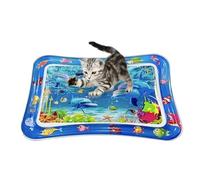 Gungtj Cat Water Bed, Play Mat, Thick Comfort Pad Indoor, Anti Scratch Aqua Cushion Summer Toy, Floating Accessory for Pet Cooling and Home Play, 26,77 x 18,9 pulgadas