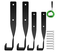 Gungtj Chainsaw Wall Mount Holder, Cadena Saw Storage Rack Hook, Heavy Duty Vertical Organizer, Space Saving Metal Wall Hanger for Secure Tool, Garage, Utility Room, 1,18 x 1,5 x 8,98 pulgadas