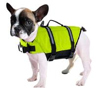 Gungtj Chalecos Rescate para Perros | Chaleco De Rescate Reflectante Alta Flotabilidad para Perros | Traje flotante Mango Todas Razas Pequeño Medio Perro Al Aire Libre Playa Piscina Lago