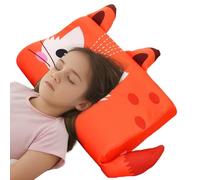 Gungtj Cojín transpirable para niños pequeños | Cojín con motivos de dibujos animados - Cojín ergonómico transpirable con diseño de animales para cama, viajes, guardería, sofá, cuna