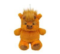 Gungtj Cow Plush - Realistic Farm Animal Toy, Adorable Cattle Stuffed Figure with Soft Horns, Premium Velvety Fabric, Soft Antigen Filling, for Childrens Bedrooms and Sofa Decoration