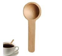 Gungtj Cuchara de sal de baño, mini cuchara de madera para leche en polvo, utensilios de servir cucharadita, cuchara de café de madera, utensilios de cocina para condimentos, miel y azúcar
