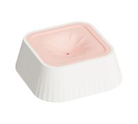 Gungtj Cuenco de agua a prueba de derrames para perros, plato antigoteo de 37 onzas, cuenco de agua lento de gran capacidad para mascotas con base antideslizante, para cachorros, suelo de beber,