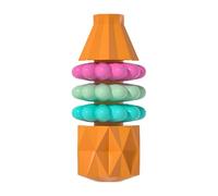 Gungtj Dog Chew Toys, Jarrón Shaped Puppy Teething, Interactive Game Training Reward Tool, Rubber Dog Toy for Boredom Relief, Health, Chewing, Pet Playtime, 4,13 x 1,77 x 1,77 pulgadas