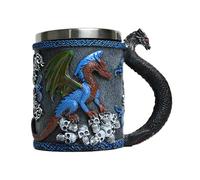Gungtj Dragon Cup, Dragon Mug, Dragon Themed Cup, Medieval Tableware, Themed Cup, Fantasy Drinkware, Dragon Coffee Tag, Coffee Tea Milk Mug, Camping Dragon Mug, Medieval Drinkware