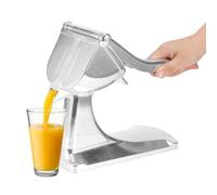 Gungtj Exprimidor manual de limones, prensa manual de frutas, extractor de naranja para el hogar, para mandarina, tomate, pera, cítricos, limón, naranja, comercial, hogar, cocina, camping