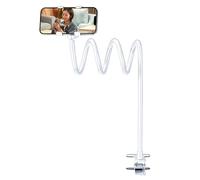 Gungtj Gooseneck Phone Holder, Adjustable Desktop Stand, Flexible Mobile Phone Bedstand, Secure Cellphone Automobile Cradles, Tablet Accessories, Hands-Gratis Viewing for Home, Office,