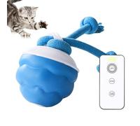 Gungtj Interactive Dog Ball - Automatic Chasing Ball, Safe Quiet Puppy Chew Toy for Dogs, Estimulating Ejercise and Training Accessory, Ideal para Grassland, Park, Beach, Oro Home
