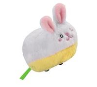 Gungtj Interactive Rabbit, Pet Exercise Enriquement, lindo Pet Rabbit Recargable Sound Plush Toy,5,12 x 2,76 x 1,97 pulgadas, for Hunting Chasing Game, Automatic Obstacle Avoidance